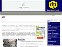 Tablet Screenshot of dzwigopol.pl